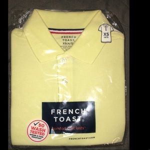 French Toast Short Sleeve Pique-Polo